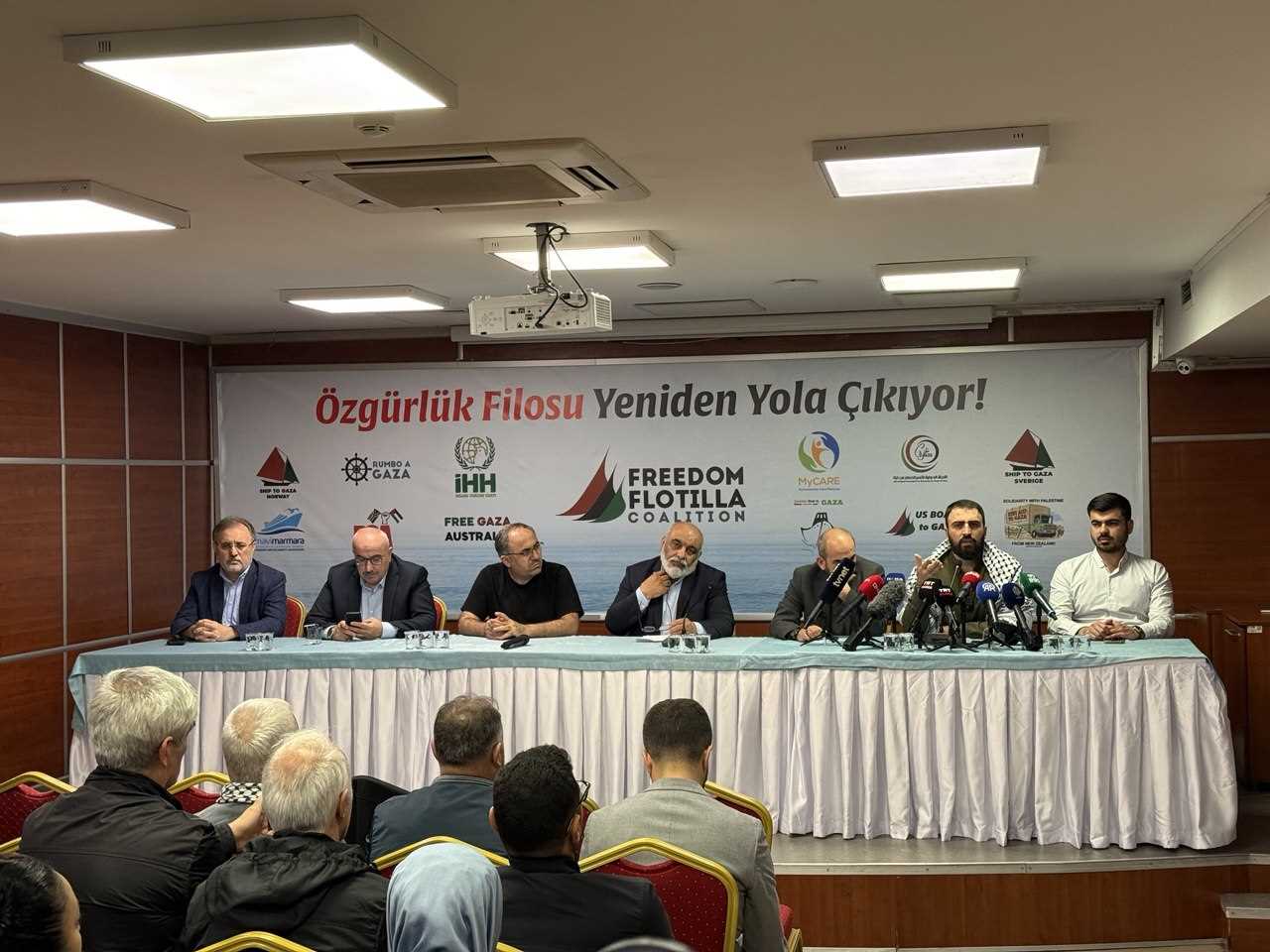 Özgürlük Filosu Basın Açıklamsı