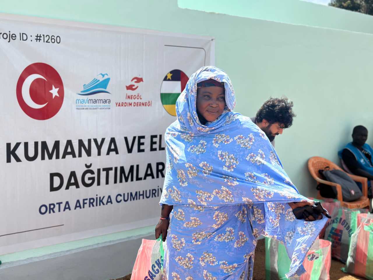 Orta Afrika Cumhuriyeti’nde İyilik İnşa Etmeye Devam Ediyoruz